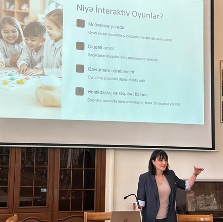 ADPU-da innovativ təhsil yanaşmaları barədə maarifləndirici sessiyalar keçirilib