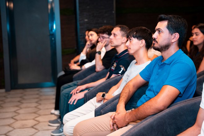 An info session visit to the "INNOLAND" Incubation and Acceleration Center was organized for the trainers of the "Power of the Morning" development program.