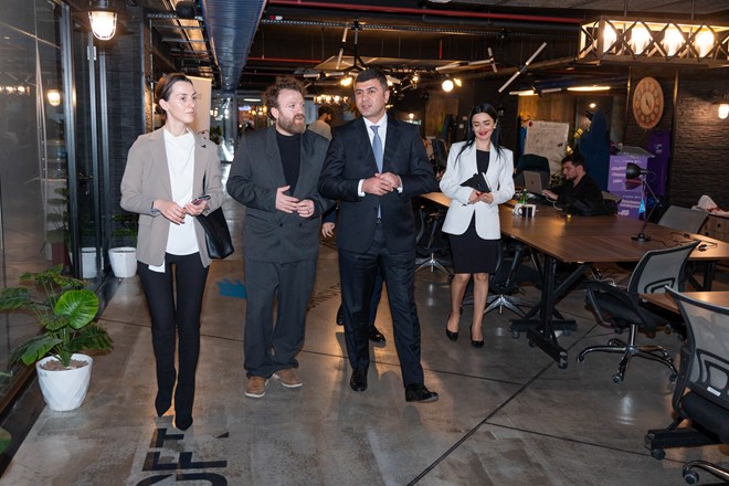 Состоялась встреча между «Центром Инноваций» и Агентством инноваций и технологий Грузии