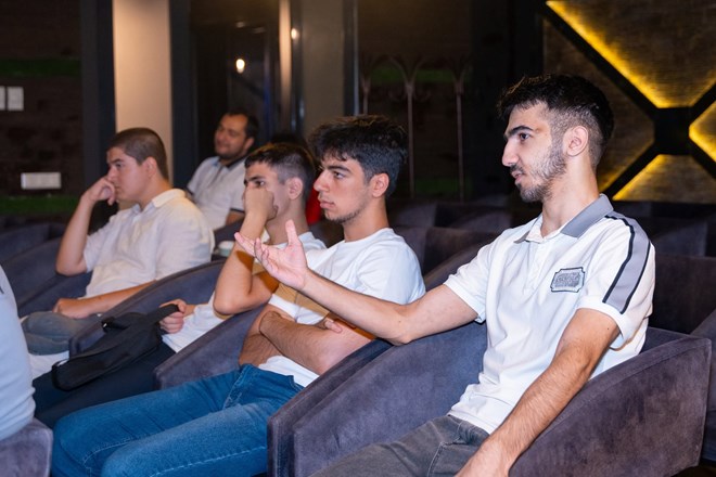A seminar titled “Secrets of Successful Game Design: From Idea to Mechanics” was conducted by Asad Hasanov, Co-Founder of “KutForge Studios.”