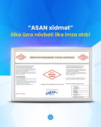 ASAN Xidmət ölkə üzrə növbəti ilkə imza atıb!