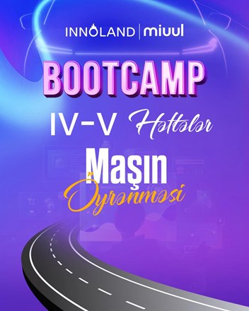  “Data Elmi və Maşın Öyrənməsinə Giriş Bootcamp” üçün qeydiyyat davam edir!
