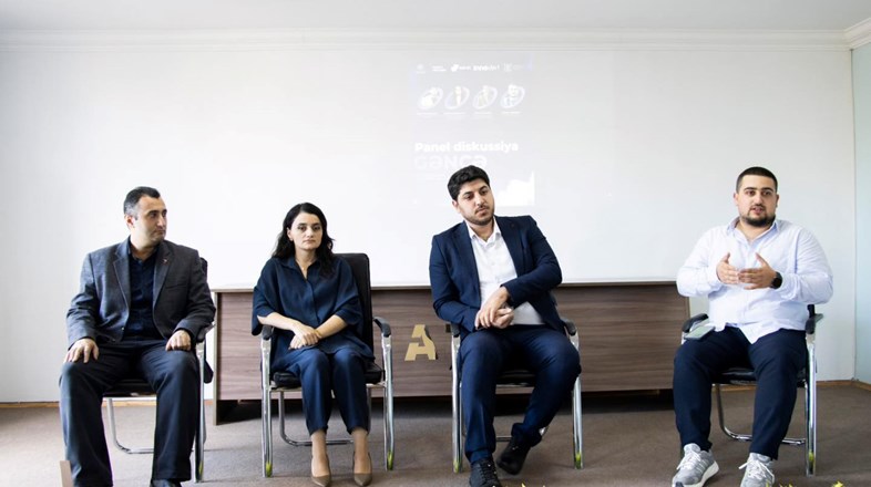  Gəncədə Azərbaycan Texnologiya Universitetində startap həvəskarları “İnnostart” panelində bir araya gəldi.