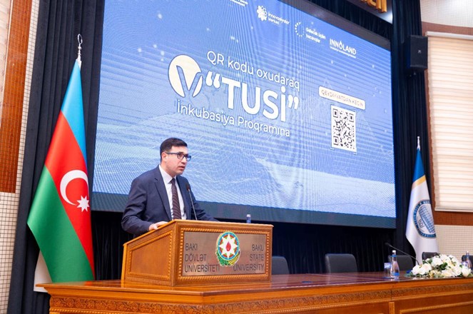 V “TUSİ” inkubasiya proqramı Bakı Dövlət Universitetində