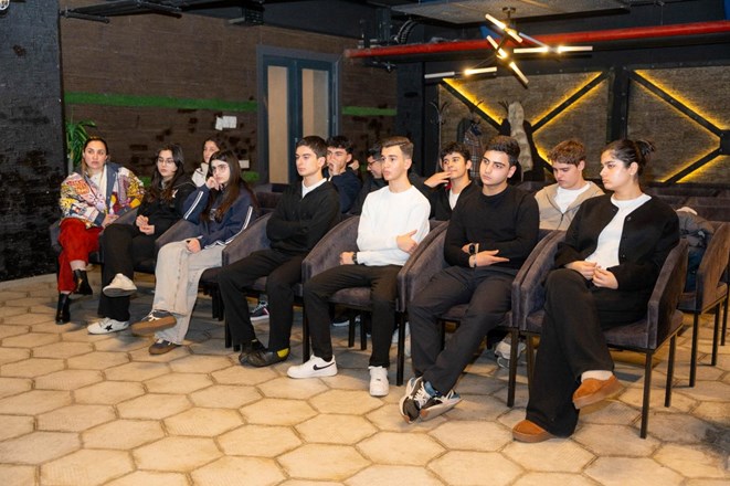 10th-grade students of “ADA School” visited the “INNOLAND” Incubation and Acceleration Center for an information session.