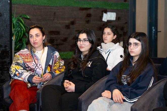 10th-grade students of “ADA School” visited the “INNOLAND” Incubation and Acceleration Center for an information session.