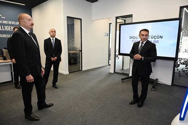 Azərbaycan Respublikasının Prezidenti İlham Əliyev sentyabrın 14-də Bakıda Elm və Təhsil Nazirliyinin Yüksək Texnologiyalar Parkında qurulan "SABAH.city" innovasiya şəhərciyinin birinci mərhələsinin açılışında iştirak edib.
